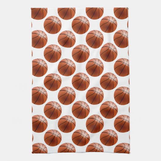 Sport en games Basketball Man Cave Natbar Towel Theedoek (Verticaal)