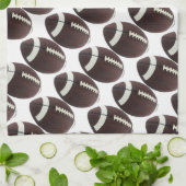 Sport en games Football Man Nat Bar Towel Theedoek (Gevouwen)