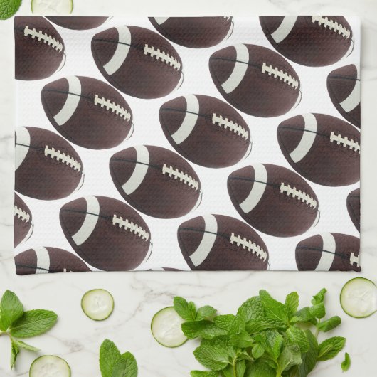 Sport en games Football Man Nat Bar Towel Theedoek (Gevouwen)
