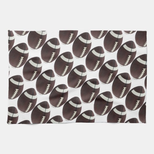 Sport en games Football Man Nat Bar Towel Theedoek (Horizontaal)