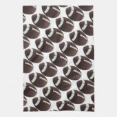 Sport en games Football Man Nat Bar Towel Theedoek (Verticaal)