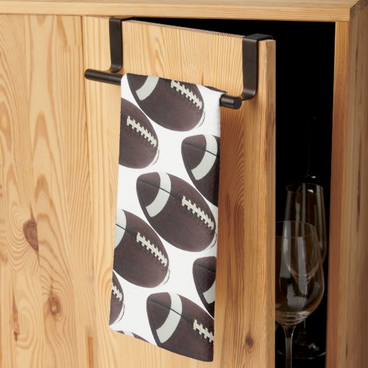 Sport en games Football Man Nat Bar Towel Theedoek (Derde Gevouwen)