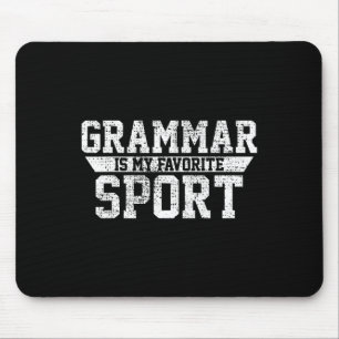 Sport Engels Leraar Gym Gift Muismat