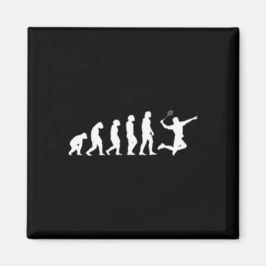 Sport Evolution Badminton Magneet (Voorkant)