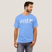 Sport Evolution Bowling familie cadeau T-shirt (Voorkant volledig)
