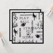 Sport Extravaganza 1 Kaart (Voorkant / Achterkant in situ)