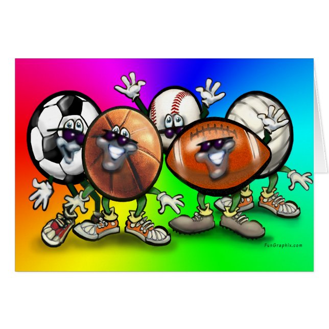 Sport Fan (Voorkant Horizontaal)