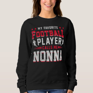 Sport Fan Amerikaans Football Speler Nonna Footbal Trui