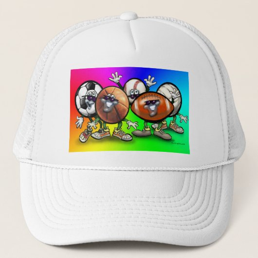 Sport Fan Trucker Pet (Voorkant)