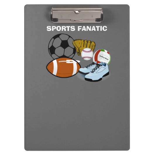 Sport Fantasiatisch Klembord (Voorkant)