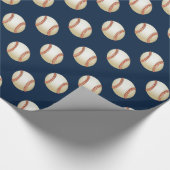 Sport Feest Baseball thema Cadeaupapier (Hoek)