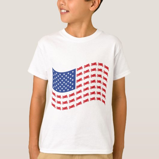 sPORT-fIETS-vLAG-gOLF T-shirt (Voorkant)