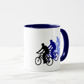 Sport - fietsen, fietsen, bijten mok (Voorkant rechts)