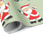 Sport Fitness Kerstmis Cadeaupapier (Rol Hoek)