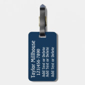 Sport - Football Bagagelabel (Achterkant verticaal)