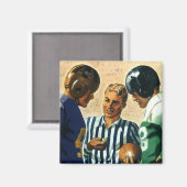  sport, Football Referee Coin Toss Magneet (Voorkant / Achterkant)