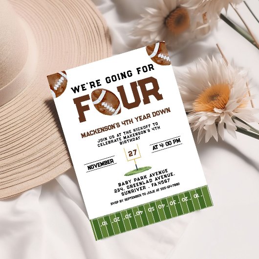 Sport Football  Second Birthday 4th year Down Kaart