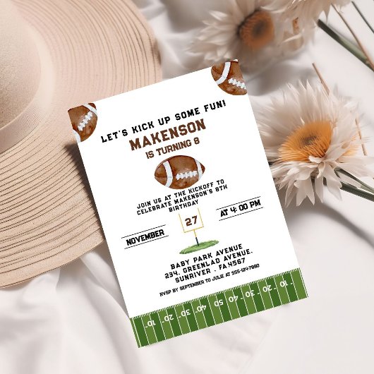 Sport Football  Second Birthday 8th year Down Kaart