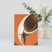  Sport, Football speler die het Koop van de Bal sc Briefkaart (Staand voorkant)