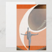  Sport, Football speler die het Koop van de Bal sc Briefpapier (Voorkant / Achterkant)