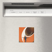  Sport, Football speler die het Koop van de Bal sc Magneet (Insitu (Vaatwasser))