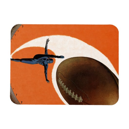  Sport, Football speler die het Koop van de Bal sc Magneet (Horizontaal)