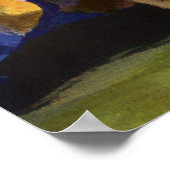 Sport, Football spelers in een game Poster (Hoek)