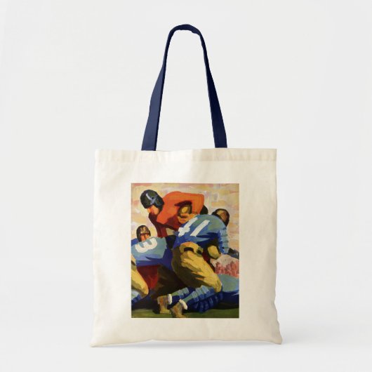  Sport, Football spelers in een game Tote Bag (Voorkant)