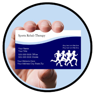 Sport Fysiotherapie Visitekaartjes