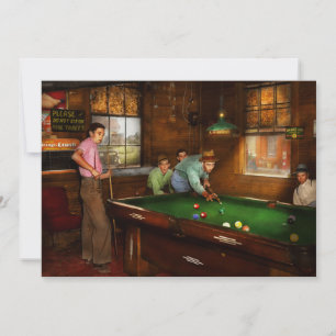 Sport - Ga alsjeblieft niet op de pooltafels 1940  Kaart