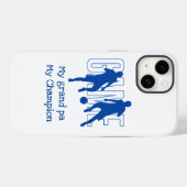 Sport game soccer Case-Mate iPhone case (Achterkant (horizontaal))