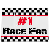 Sport Geachte Ontwerper Zwart-wit Groot Cadeauzakje (Voorkant)