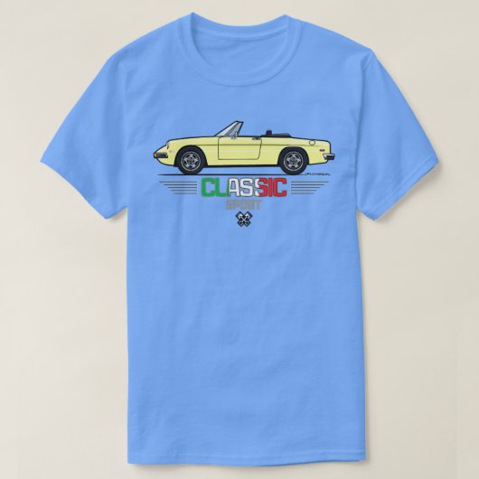 Sport Geel T-shirt (Design voorkant)