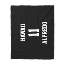 Sport Gepersonaliseerd zwarte witte teamkleuren