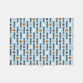 Sport gepersonaliseerde deken (Voorkant (Horizontaal))