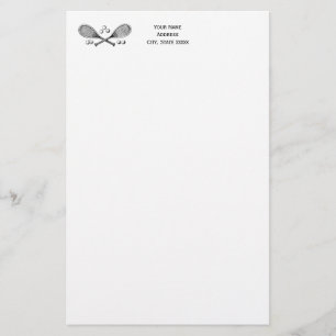 Sport getransformeerde Tennis Racquet Tennis Ball Briefpapier