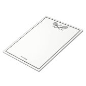 Sport  getransformeerde Tennis Racquet Tennis Ball Notitieblok (Schuin)