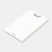Sport  getransformeerde Tennis Racquet Tennis Ball Post-it® Notes (Schuin)