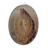 sport Gevist, Largemouth bruine basvis Dartbord (Voorkant Links)