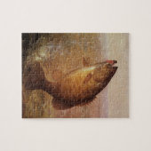  sport Gevist, Largemouth bruine basvis Legpuzzel (Horizontaal)