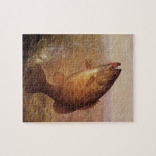  sport Gevist, Largemouth bruine basvis Legpuzzel (Horizontaal)