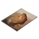  sport Gevist, Largemouth bruine basvis Notitieboek (Linkerzijde)