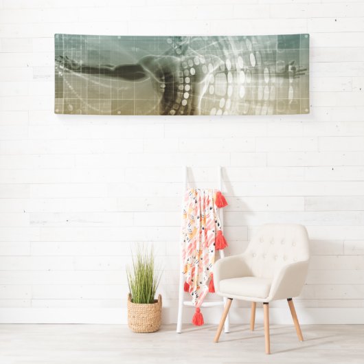 Sport, gezondheidszorg en revalidatie spandoek (Insitu)