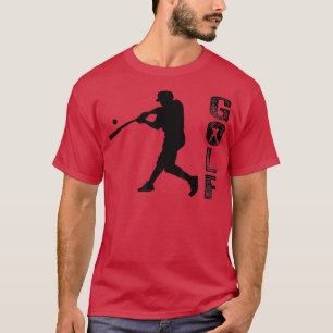  sport Golf Lovers Golf Man Silhouette T-shirt
