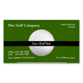 Sport Golf thema Magnetisch Visitekaartje (Voorkant)