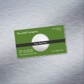 Sport Golf thema Magnetisch Visitekaartje (Voorbeeld)