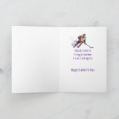 Sport Hockey Happy Vaderdag Kaart (Binnen)