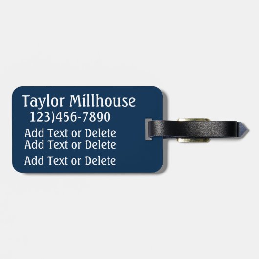 Sport - Honkbal Bagagelabel (Achterkant horizontaal)