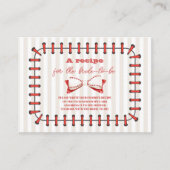 Sport Honkbal Homerun Vrijgezellenfeest Informatiekaartje (Voorkant)