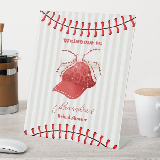 Sport Honkbal Homerun Vrijgezellenfeest Reclamebord Met Voetstuk (Insitu)